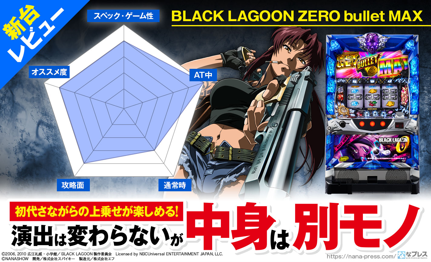 【感謝価格】 LAGOON BLACK ZERO 新台レビュー】演出は変わらない MAX bullet ホビー・楽器・アート